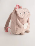 Cream-colored cat backpack