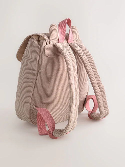 Cream-colored cat backpack