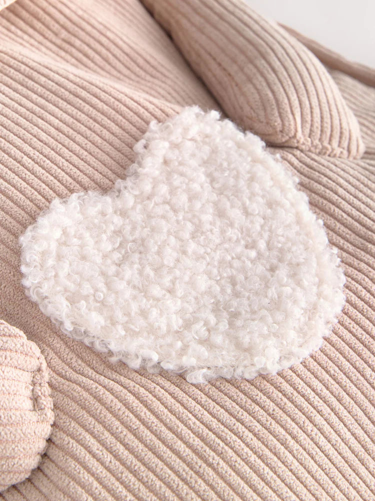 Cream-colored cat backpack